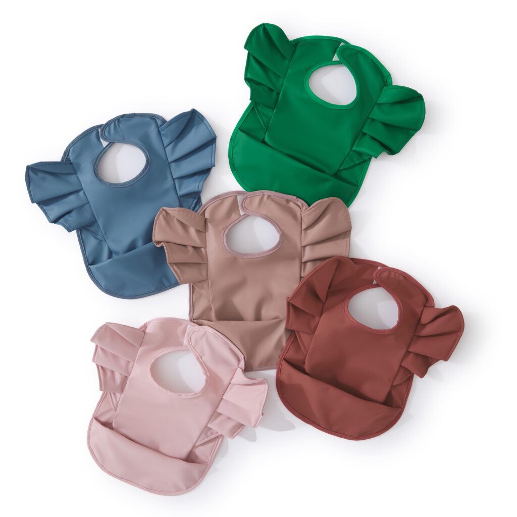 pu baby bibs wings